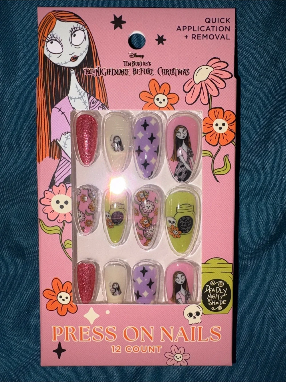 Nightmare Before Christmas- Press-On Nails - 4 pks